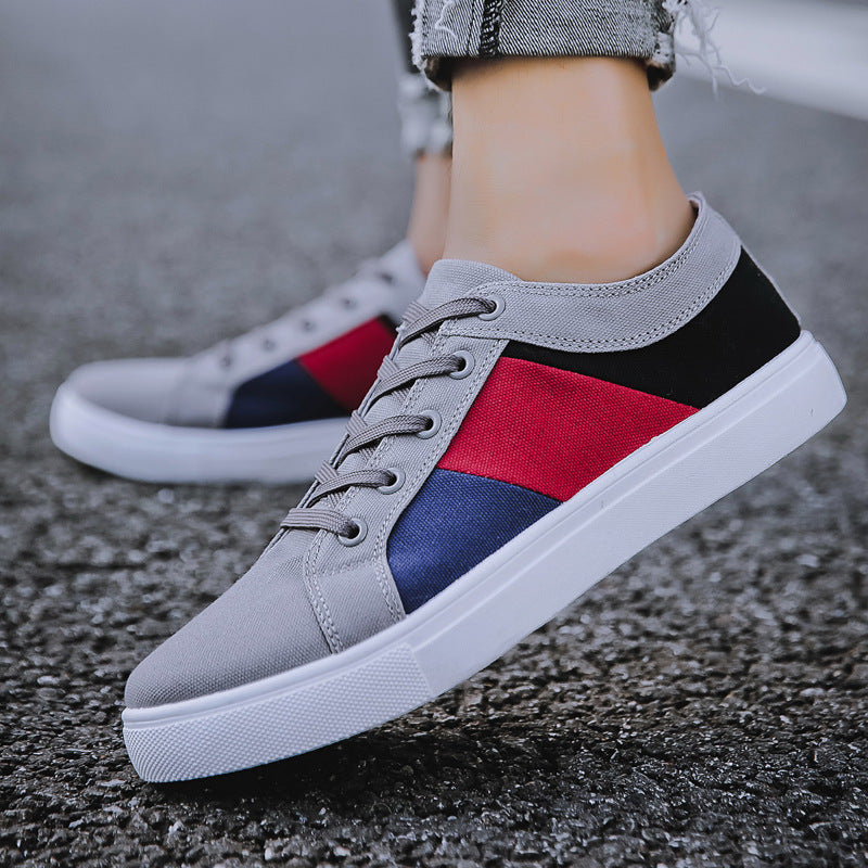 Korean-Style Canvas Sports Shoes