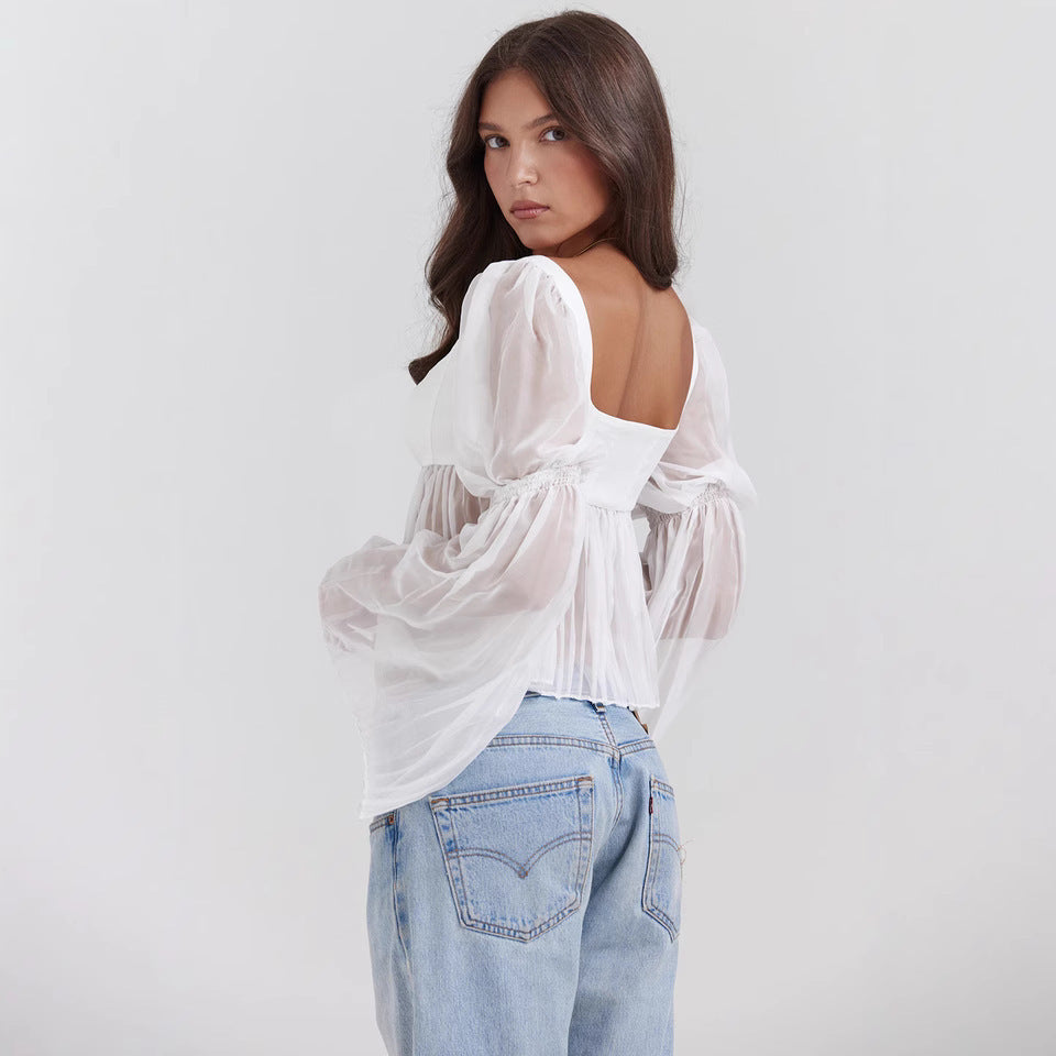 Sheer Allure Top