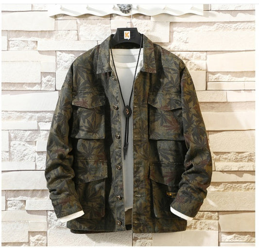 Urban Recon Camouflage Denim Jacket