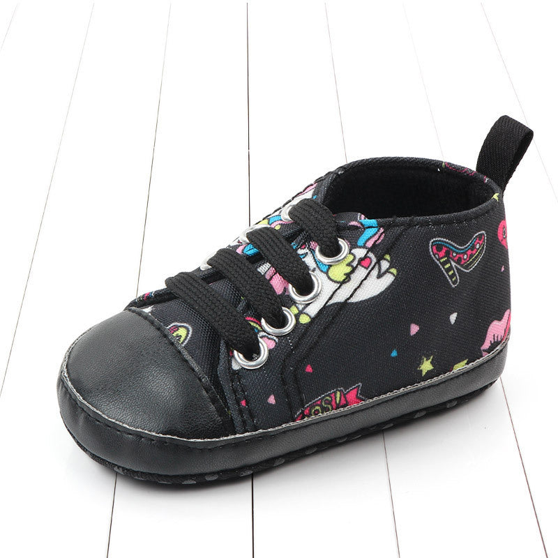 "Playful Step" Children's Canvas Shoes