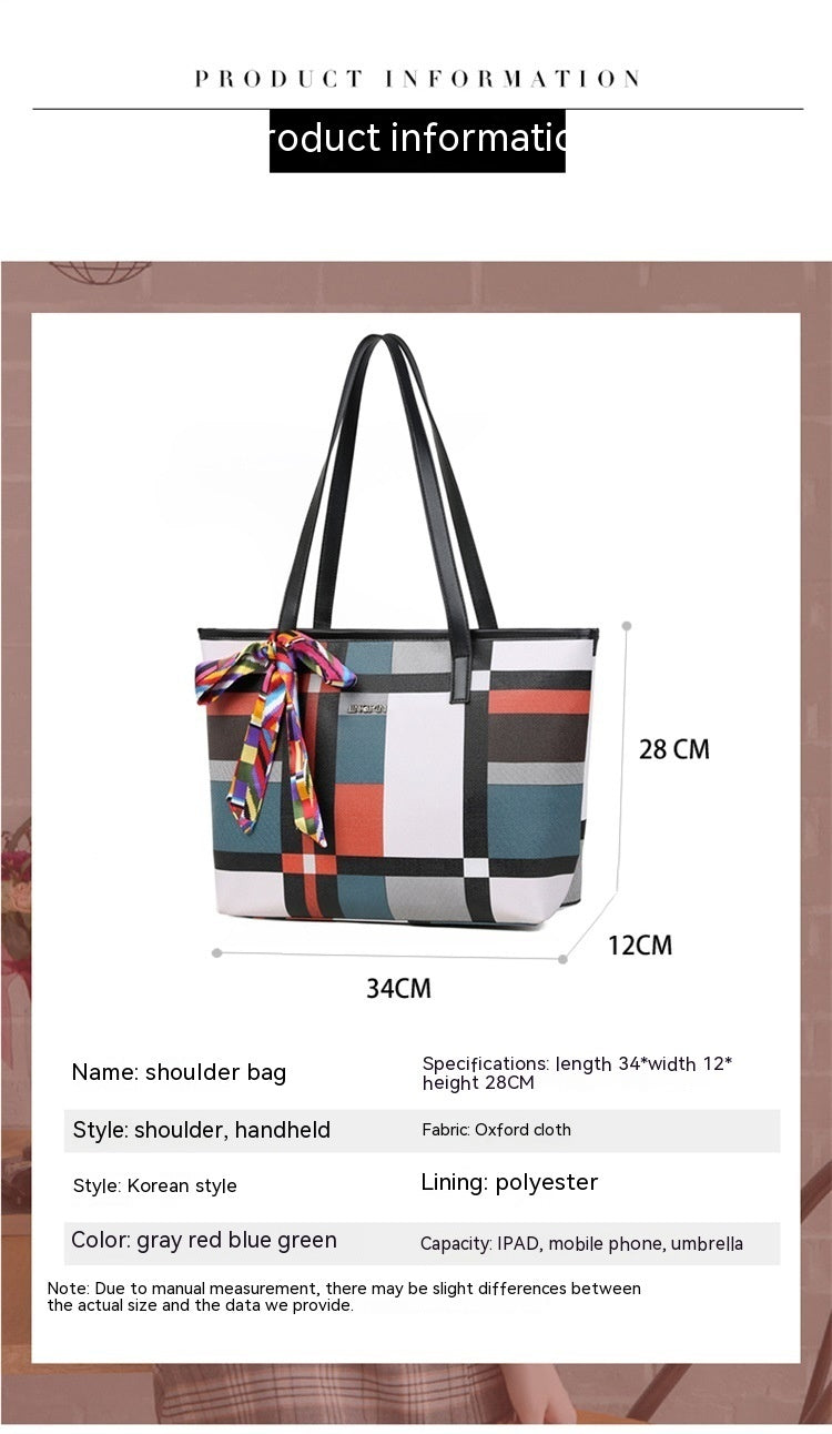 BlockBurst Tote