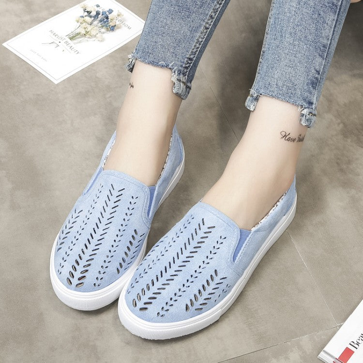 Breezy Openwork Canvas Shoes