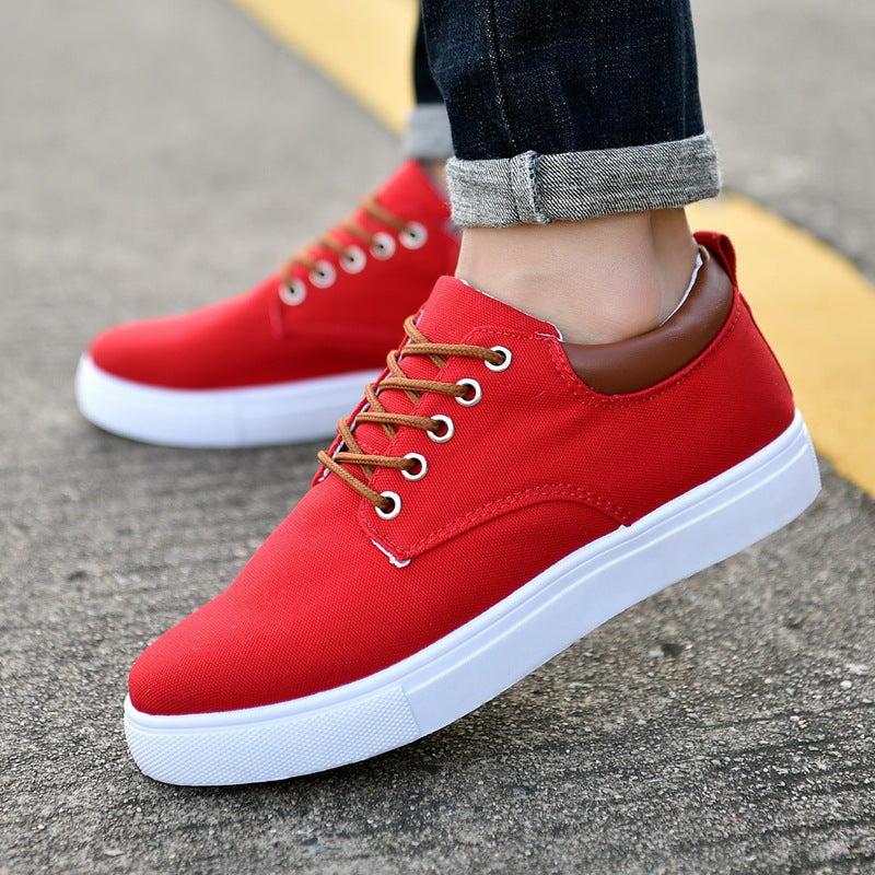 Korean-Style Canvas Sports Shoes