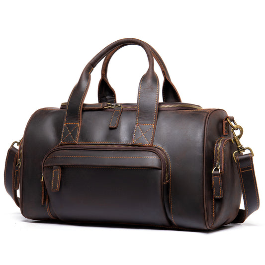 Vintage Nomad Leather Weekender