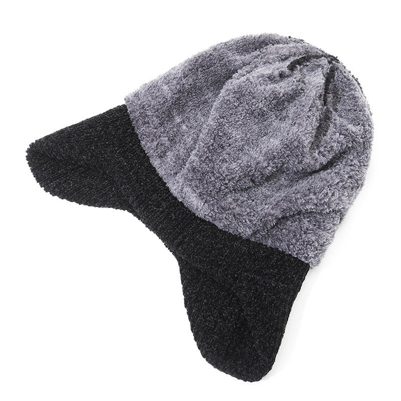 Fashion Men's Winter Fleece-lined Warm Wool Hat