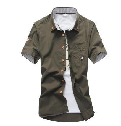 Embroidery Men's Shirts