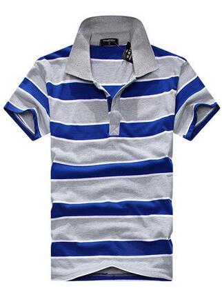 Stripes & Style Polo