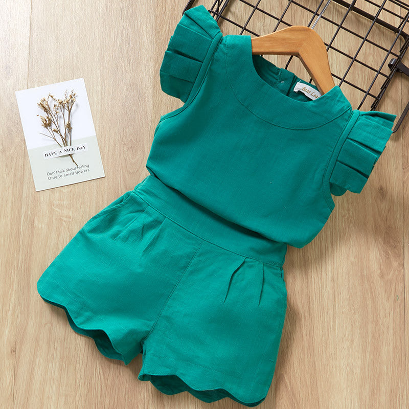 Little Diva Blouse & Short Set