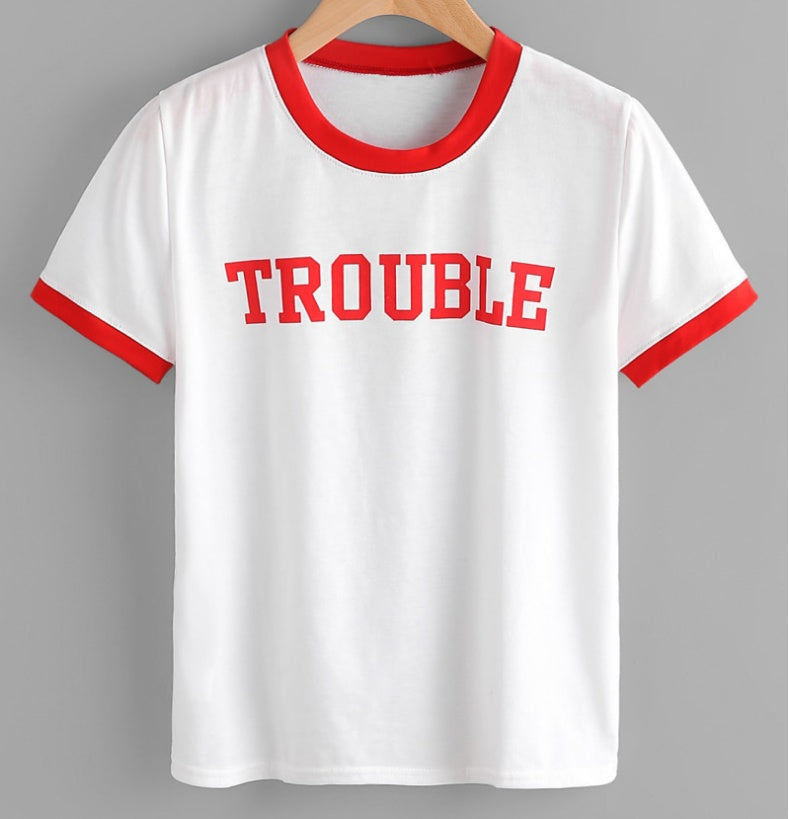 TROUBLE Tee