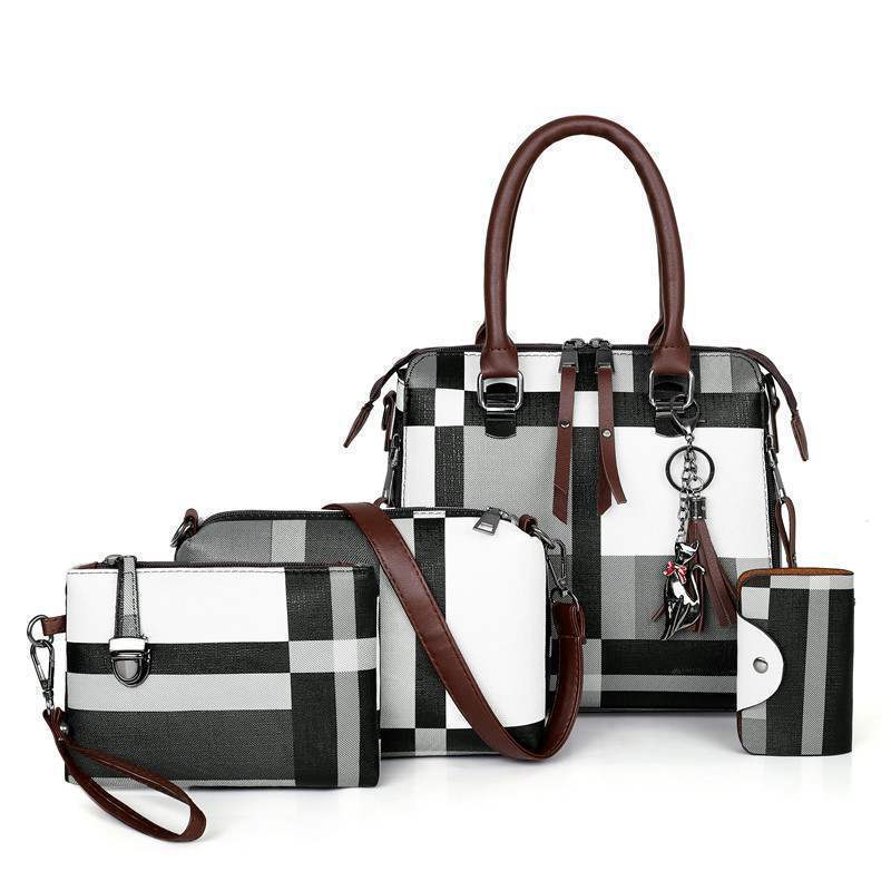 Urban Plaid Designer Tote
