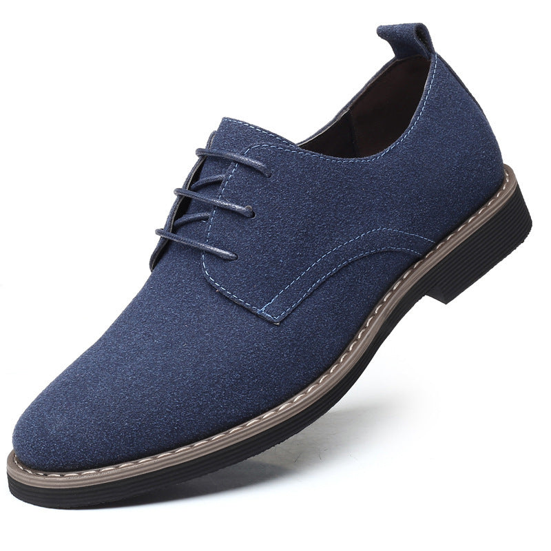 “Frosted Luxe” British Casual Shoes