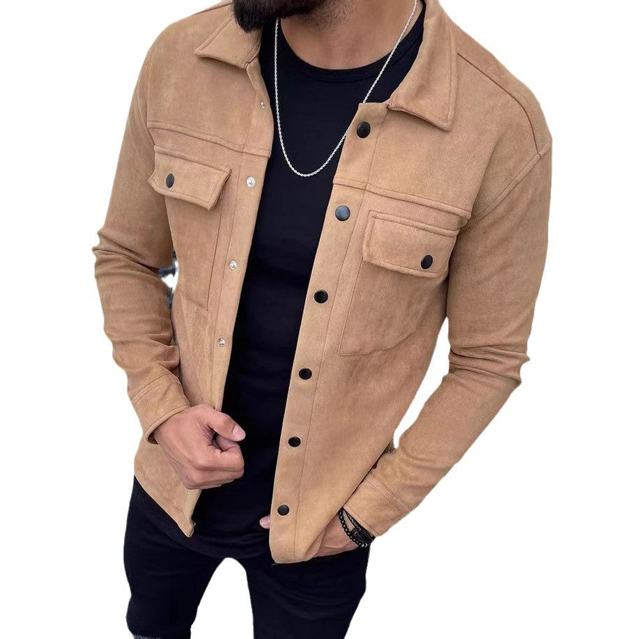 Suede Charm Men's Outerwear