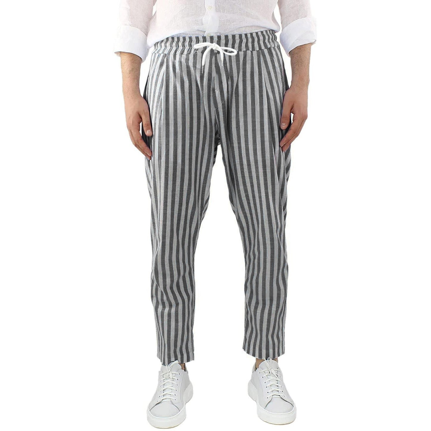 Striped Breeze Linen Pants