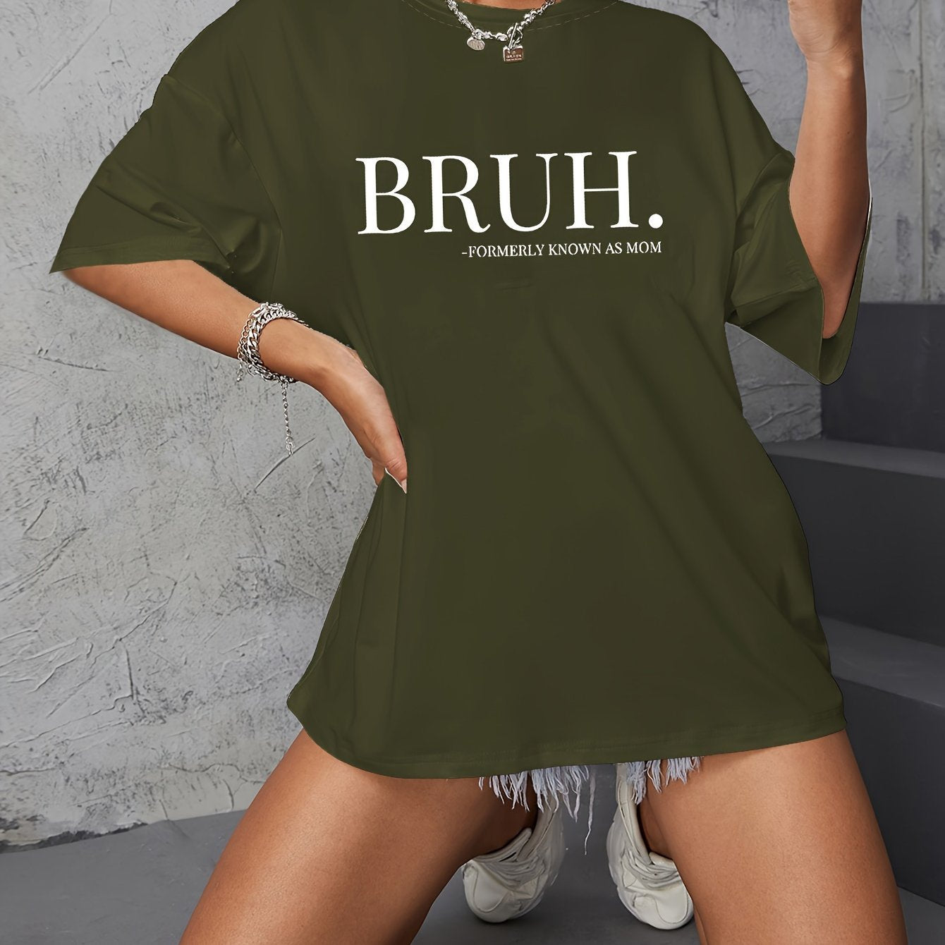 "BRUH"  formerly known as Mom Tee Shirt