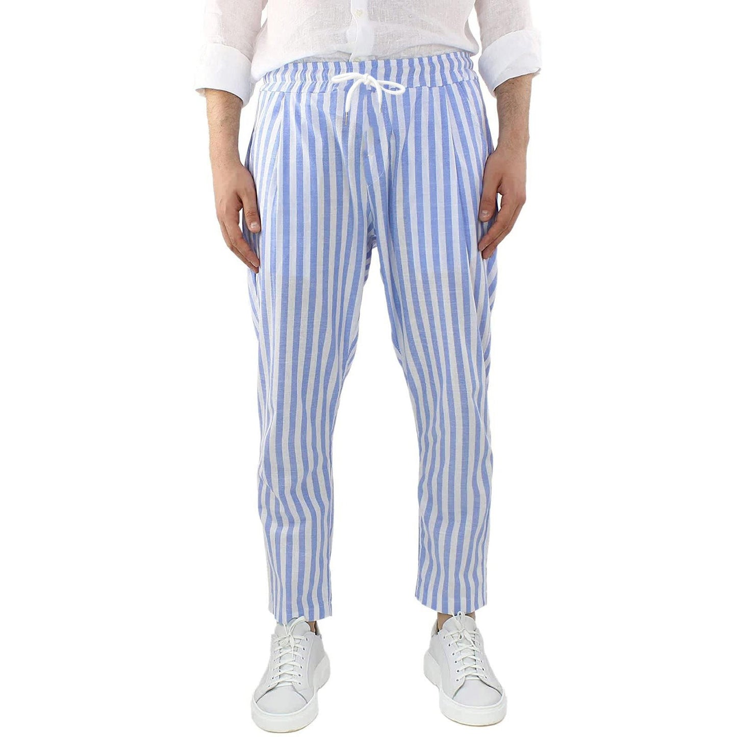 Striped Breeze Linen Pants