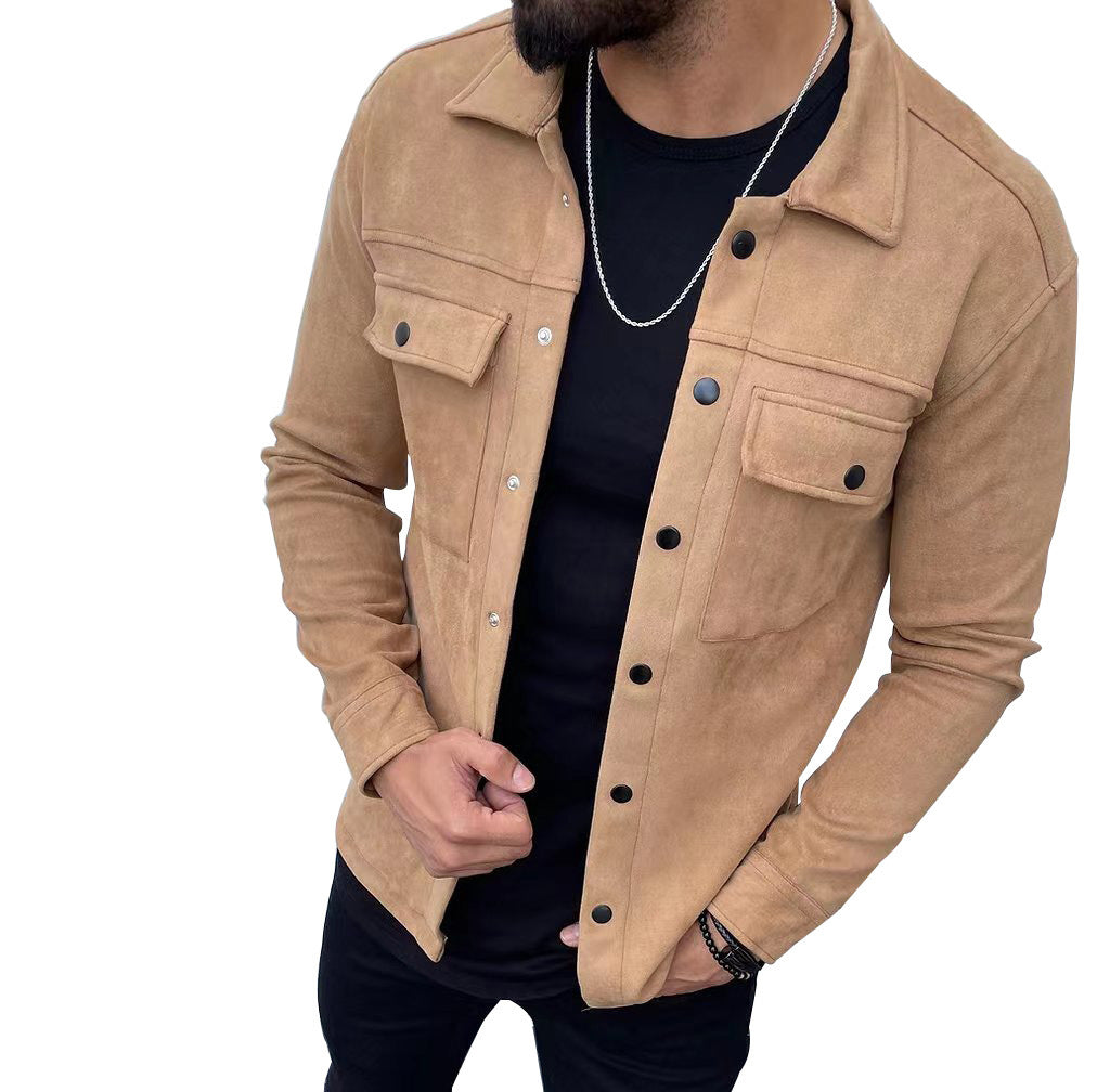 Suede Charm Men's Outerwear