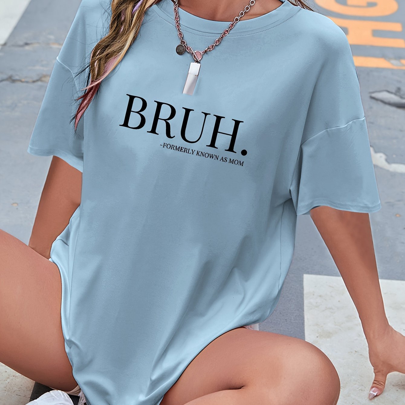 "BRUH"  formerly known as Mom Tee Shirt