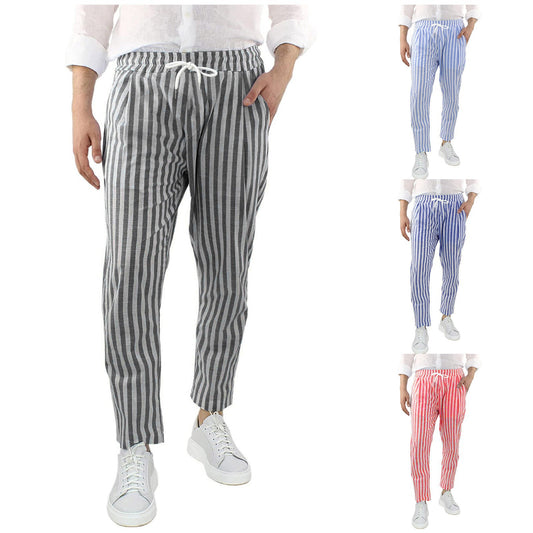 Striped Breeze Linen Pants