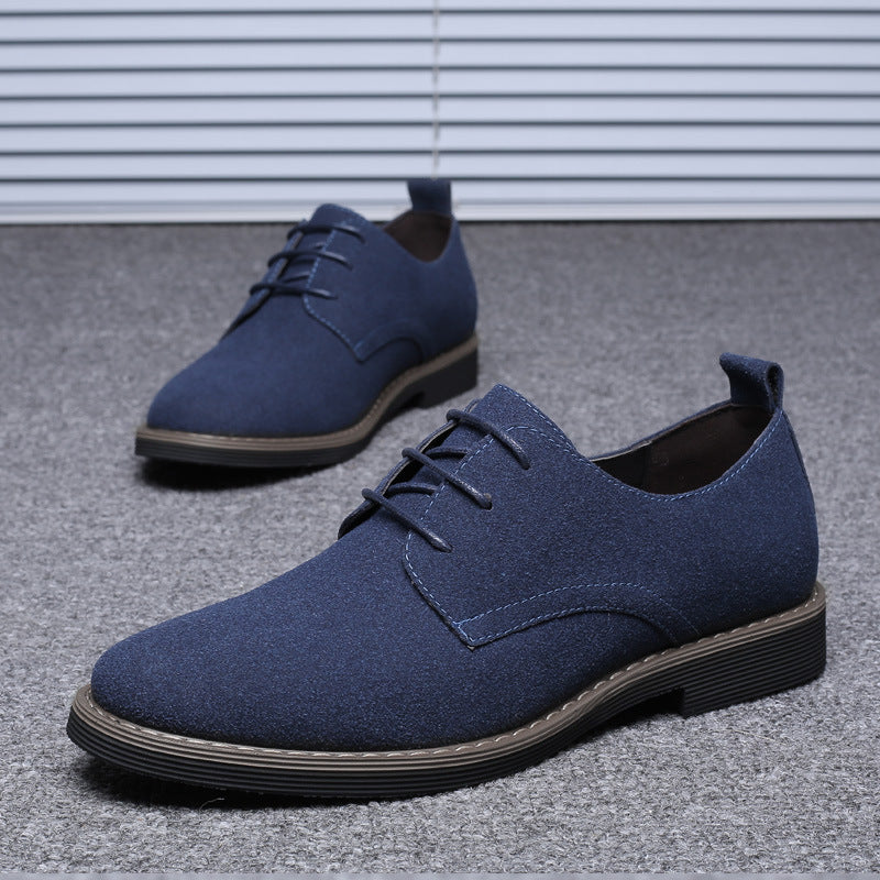 “Frosted Luxe” British Casual Shoes