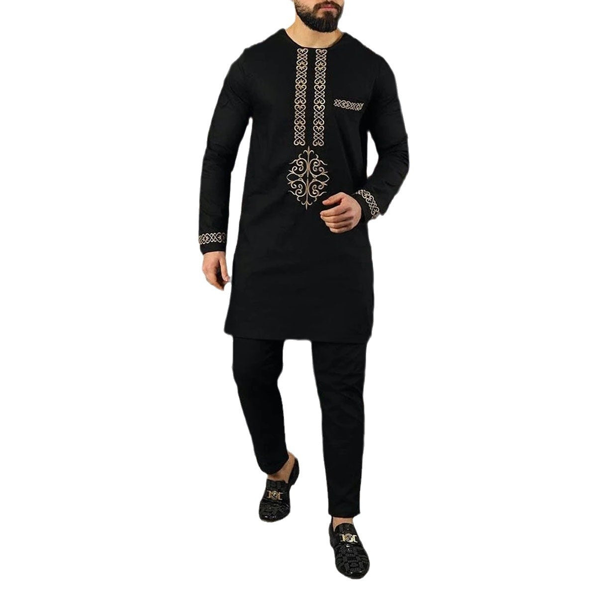 Men’s Casual Ethnic Style Traditional Suit – A Fusion of Comfort and Culture