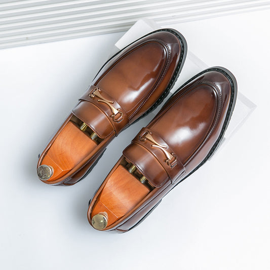 Gilded Luxe Loafers