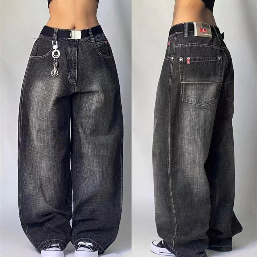 Shadow Fade Wide-Leg Jeans