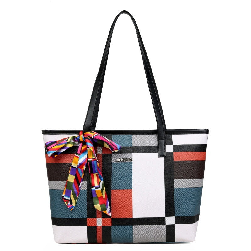 BlockBurst Tote