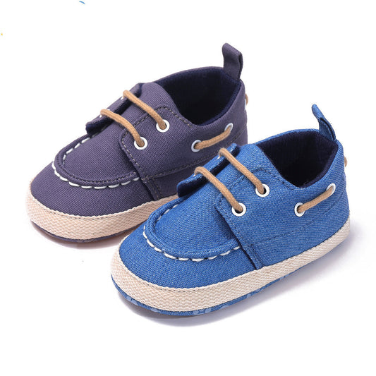 Cozy Step Soft-Sole Toddler Canvas Shoes