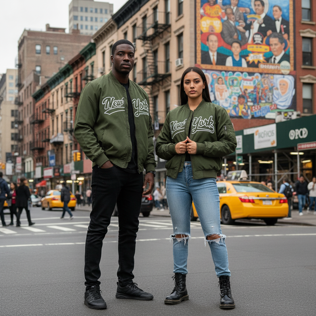 "NYC Varsity Street Jacket"