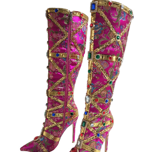 Royal Gem (Pink & Gold Edition)
Crown Royal (Black & Gold Edition) Boots