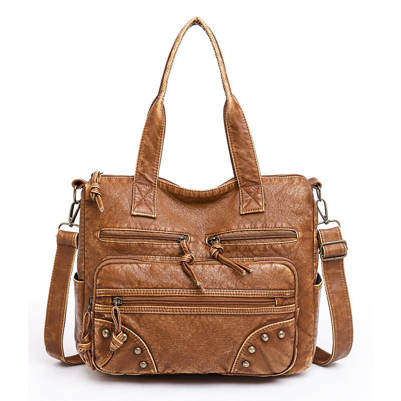 Retro Breeze Leather Bag