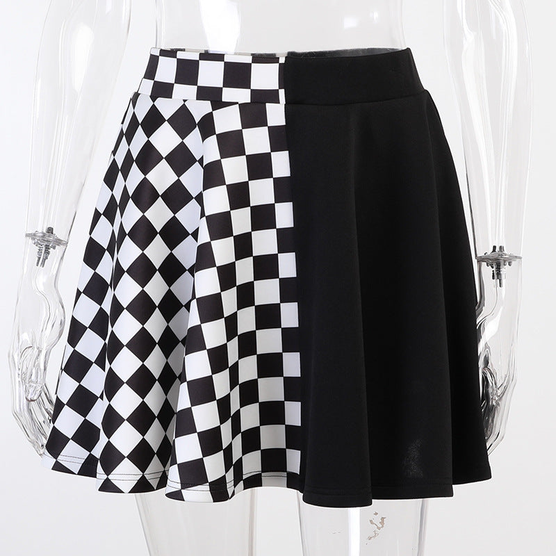 Street Queen Check Skirt