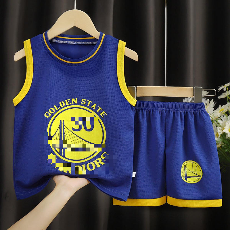 Kids' NBA Team Basketball Sportswear Set