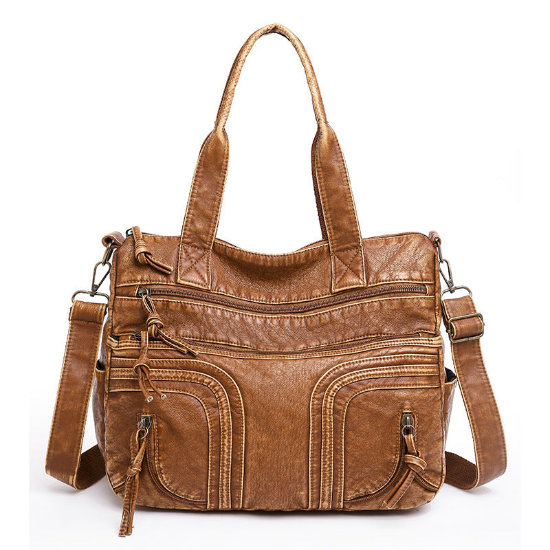 Retro Breeze Leather Bag