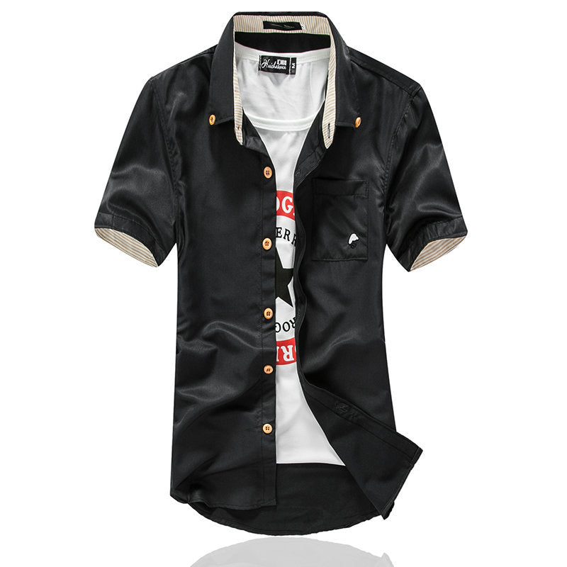 Embroidery Men's Shirts