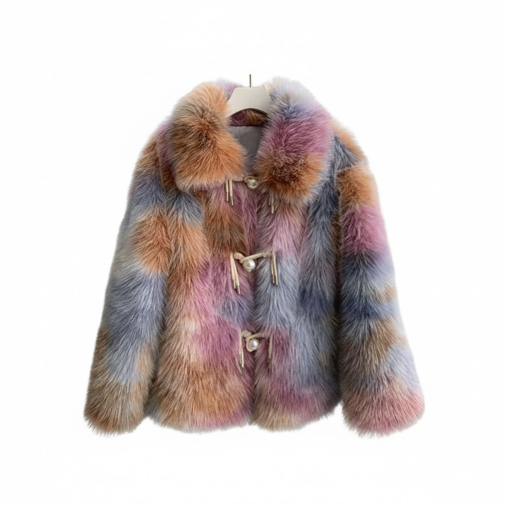 Candy Cloud Luxe Faux Fur Coat