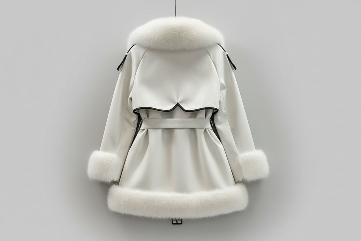 Maison Frost Faux Fur Coat