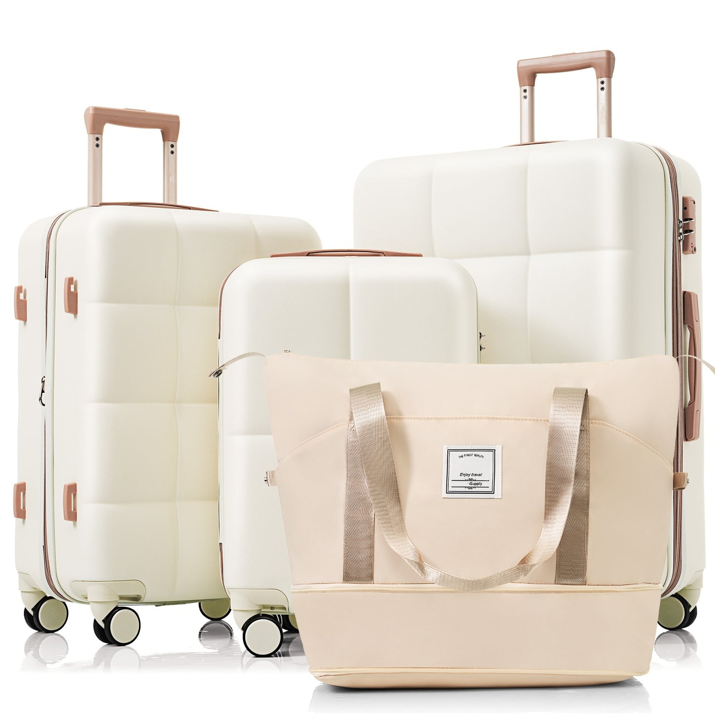 Luxe Cream Travel Set ( 4 Piece)