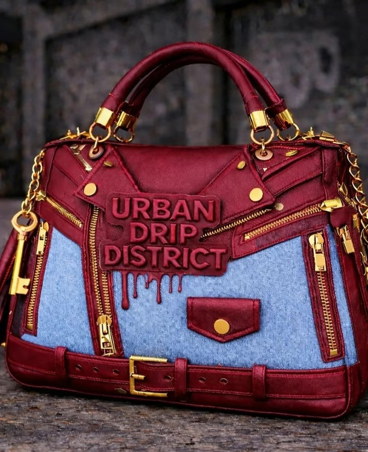 Moto Leather & Denim Bag Collection